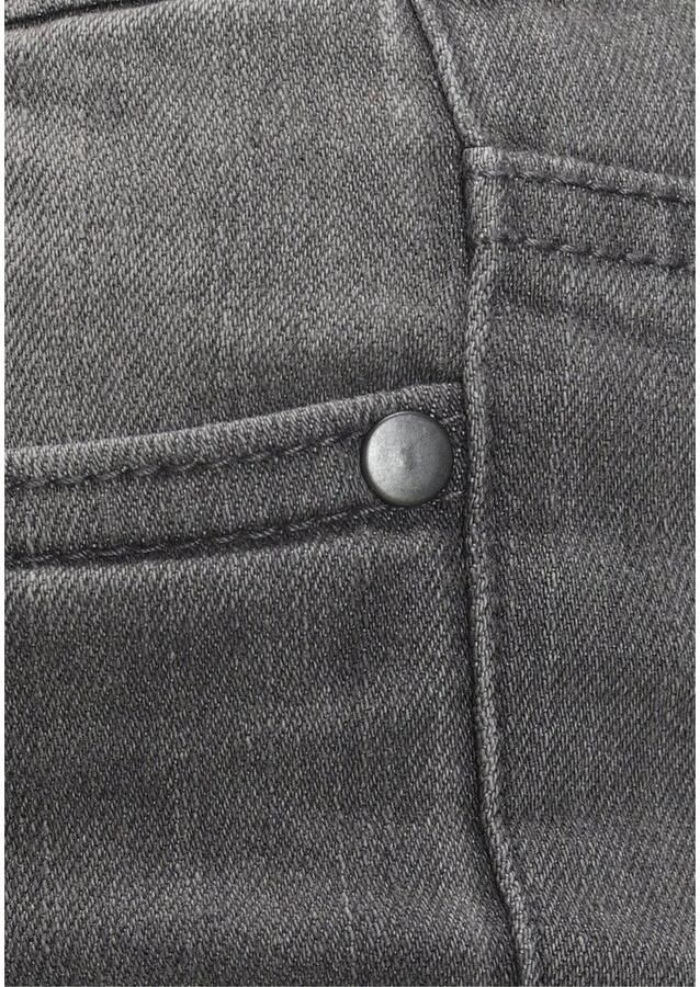 Flashlights Jeggings strakke pasvorm skinny jeans used-look-wassing hoge taille (Set van 2)