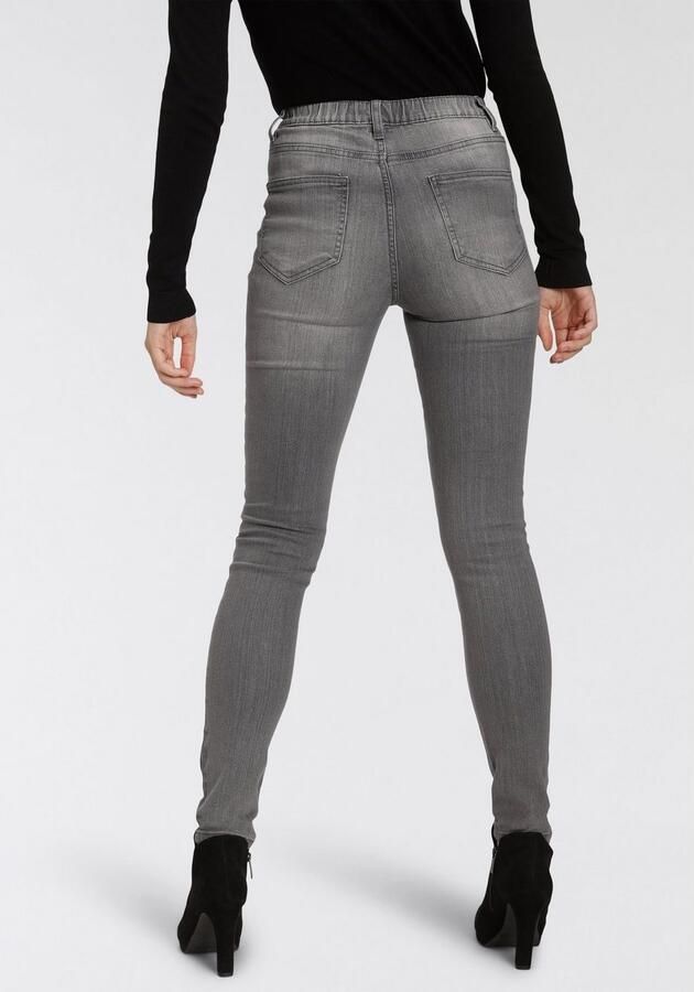 Flashlights Jeggings strakke pasvorm skinny jeans used-look-wassing hoge taille (Set van 2) - Foto 6