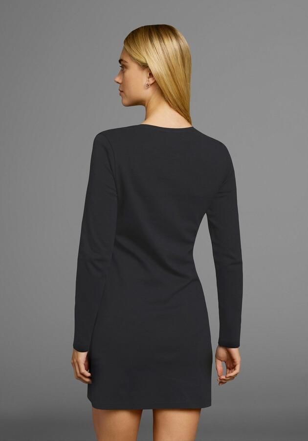 Flashlights Jerseyjurk figuurvolgende snit van interlock-stof langarm (set 2-delig 2 stuks)