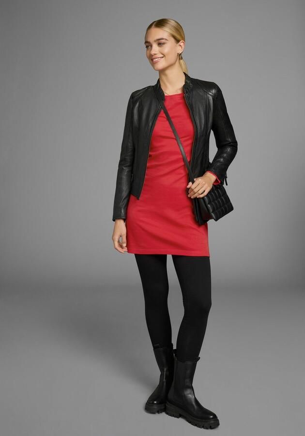 Flashlights Jerseyjurk figuurvolgende snit van interlock-stof langarm (set 2-delig 2 stuks) - Foto 9