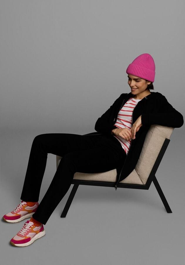 Flashlights Sweatvest in een lang model met een rits - Foto 6