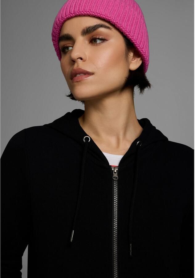 Flashlights Sweatvest in een lang model met een rits - Foto 3