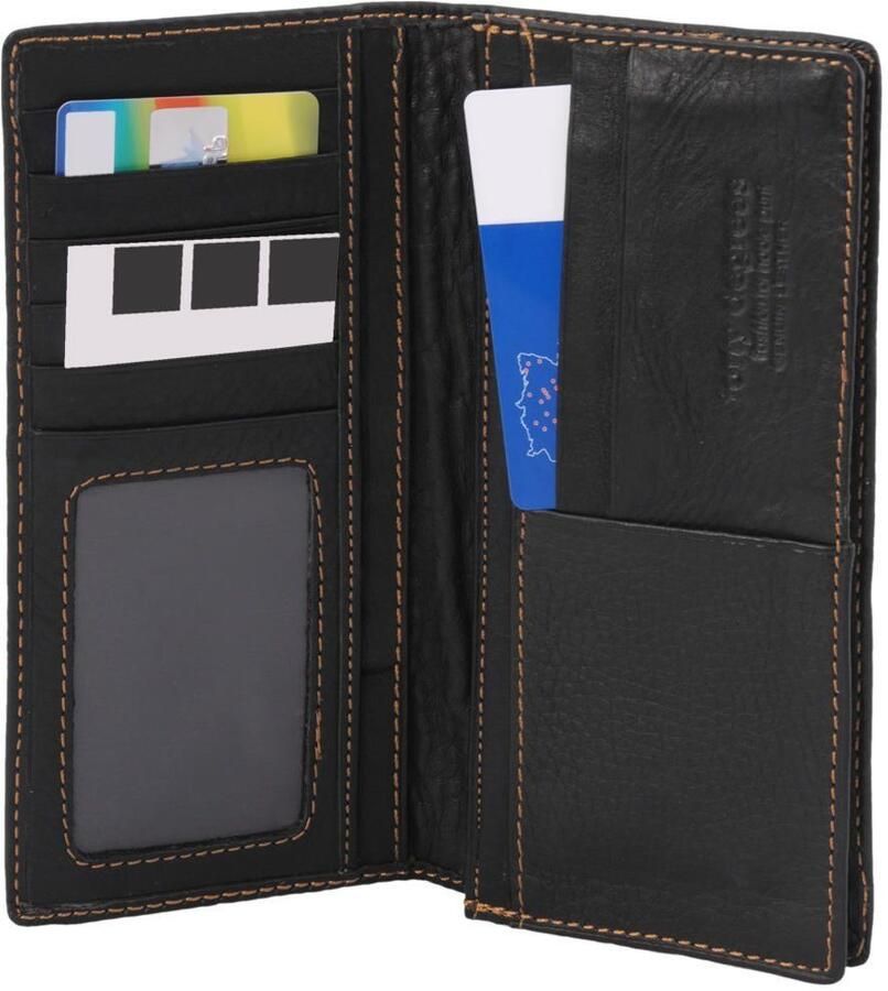 Forty Degrees Portemonnee echt leder