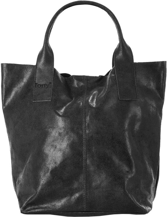 Forty Degrees Shopper echt leer made in italy