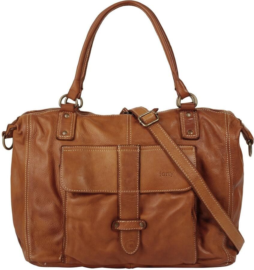 Forty Degrees Shopper echt leer made in italy - Foto 7