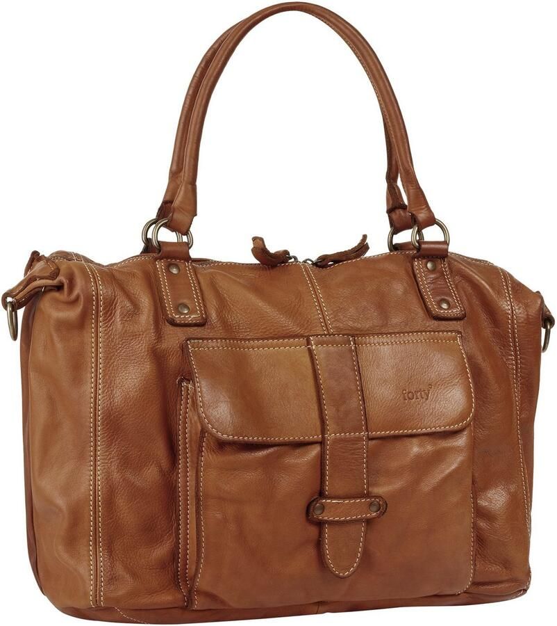 Forty Degrees Shopper echt leer made in italy - Foto 3