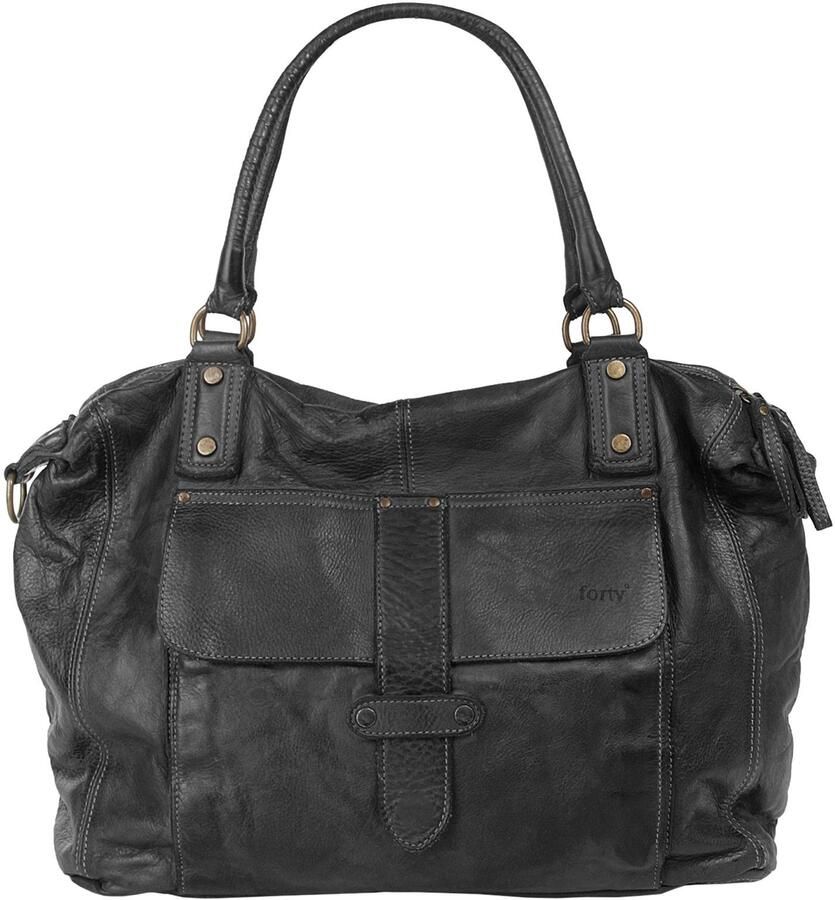 Forty Degrees Shopper echt leer made in italy - Foto 6