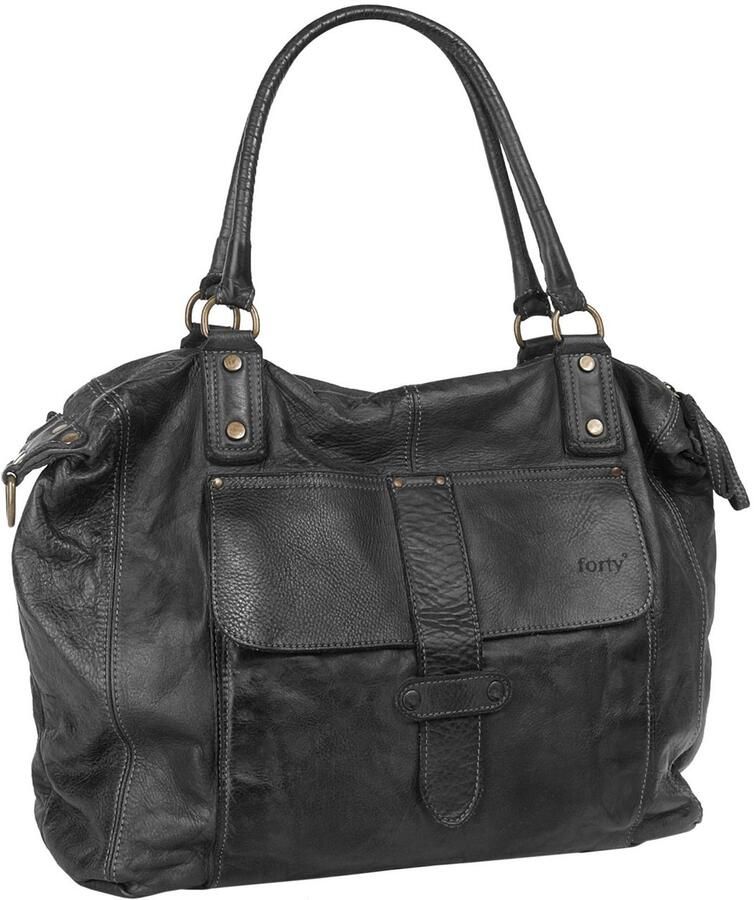 Forty Degrees Shopper echt leer made in italy - Foto 2