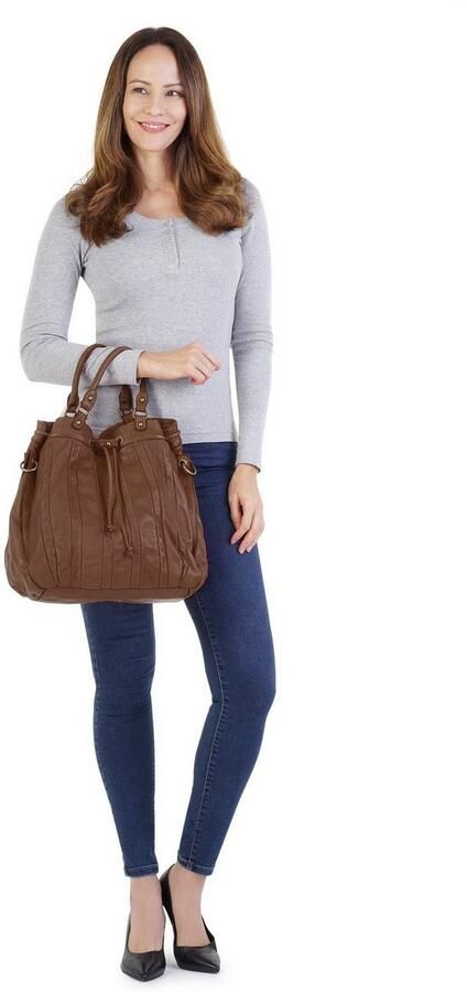 Forty Degrees Shopper echt leer made in italy - Foto 5