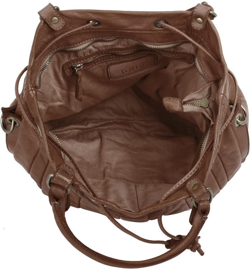 Forty Degrees Shopper echt leer made in italy
