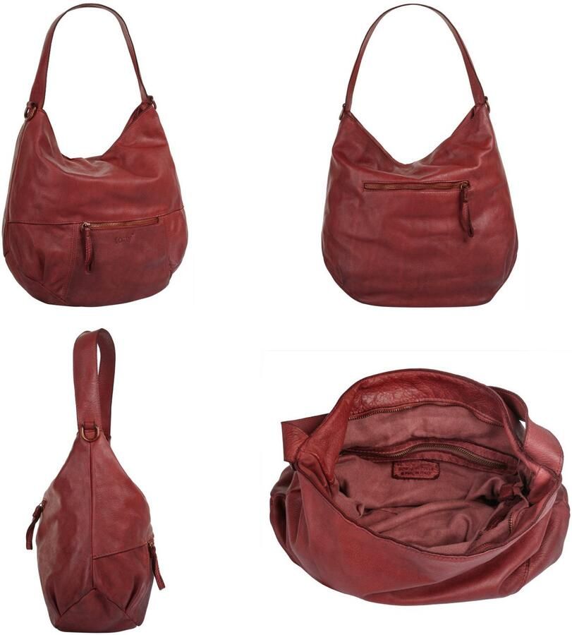 Forty Degrees Shopper echt leer made in italy