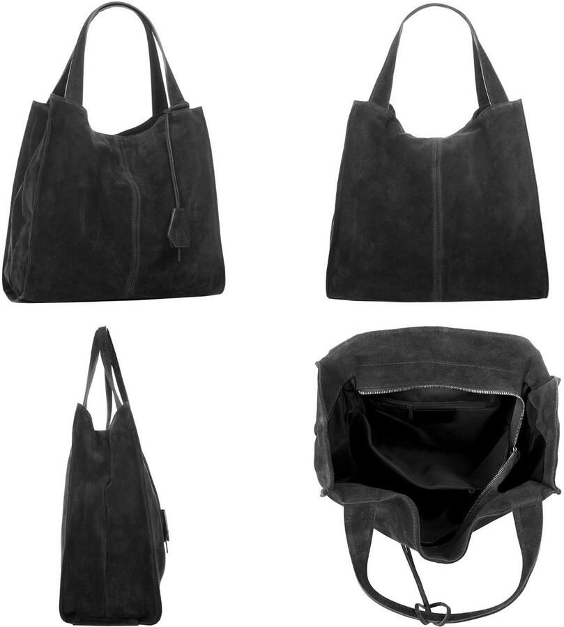 Forty Degrees Shopper echt leer made in italy