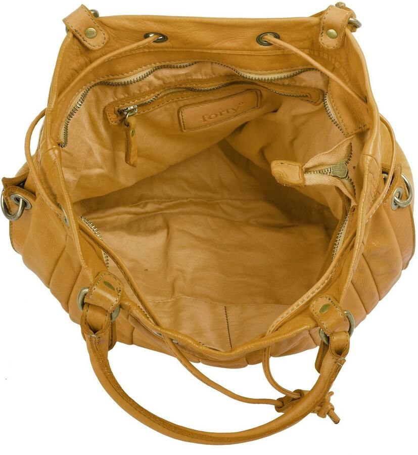 Forty Degrees Shopper echt leer made in italy