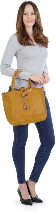 Forty Degrees Tas echt leer made in italy - Foto 6