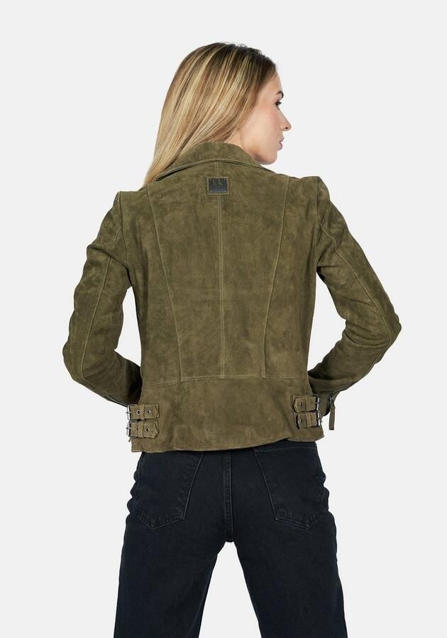 Freaky Nation Leren jack Taxi Driver-FN - Foto 4