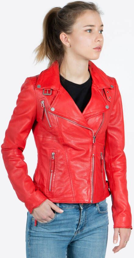 Freaky Nation Leren jack Biker Princess