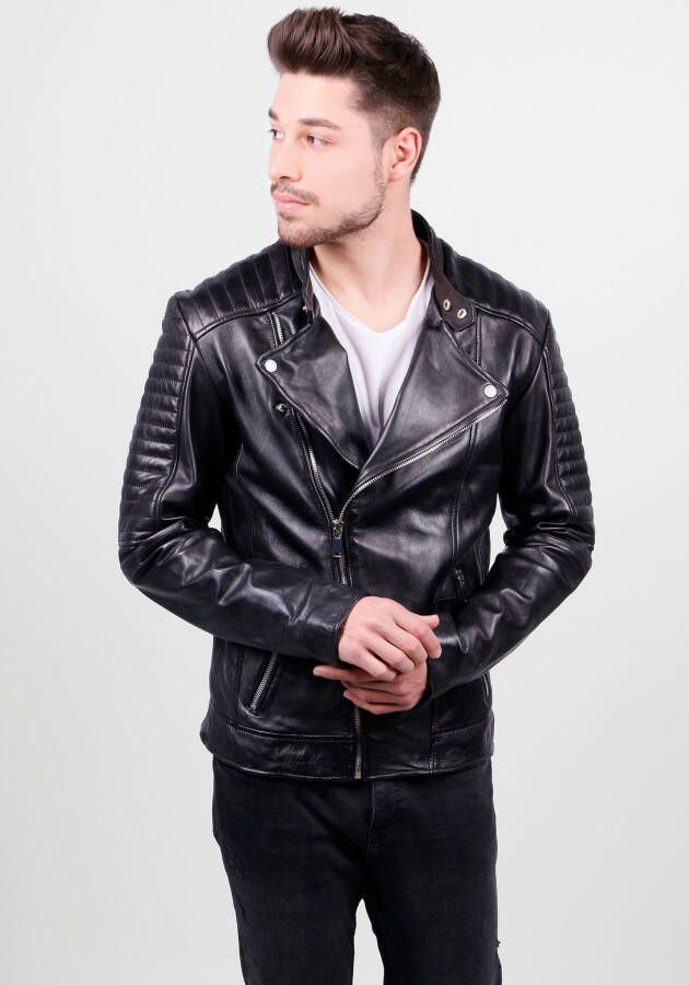 Freaky Nation Leren jack Crossover-FN