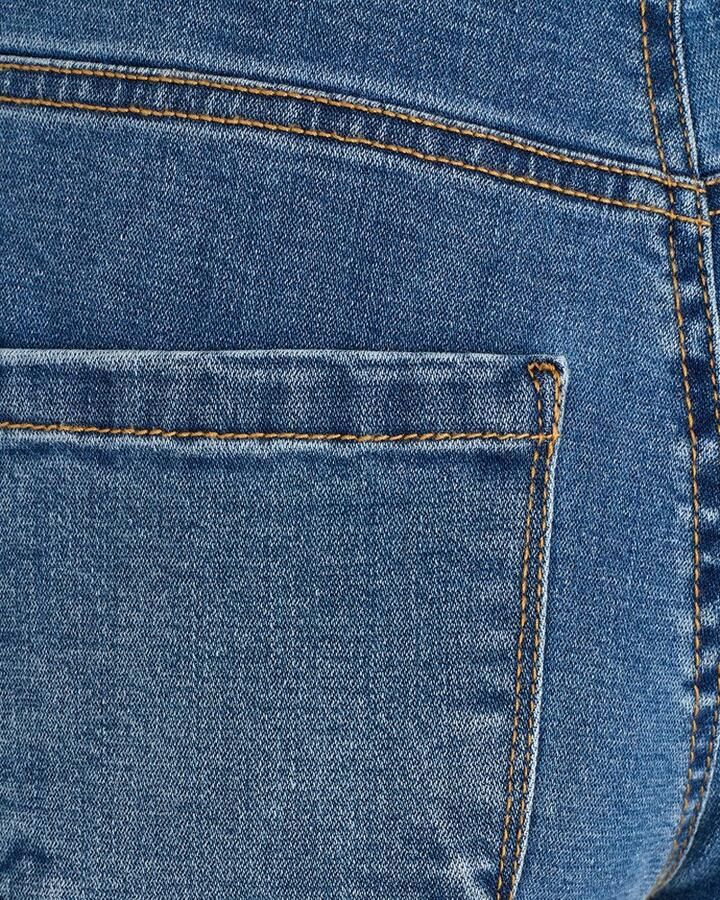 FREEQUENT Caprilegging FQSHANTAL-CA-DENIM met extra brede band