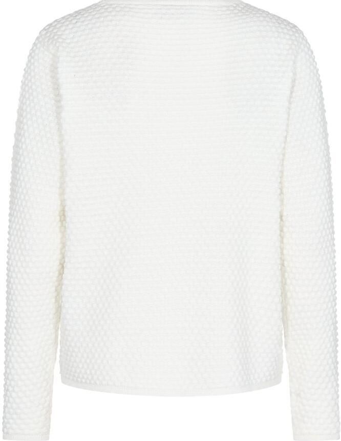 FREEQUENT Gebreide trui FQDODO-PU-DOTTIE met brei-knoop-details - Foto 2