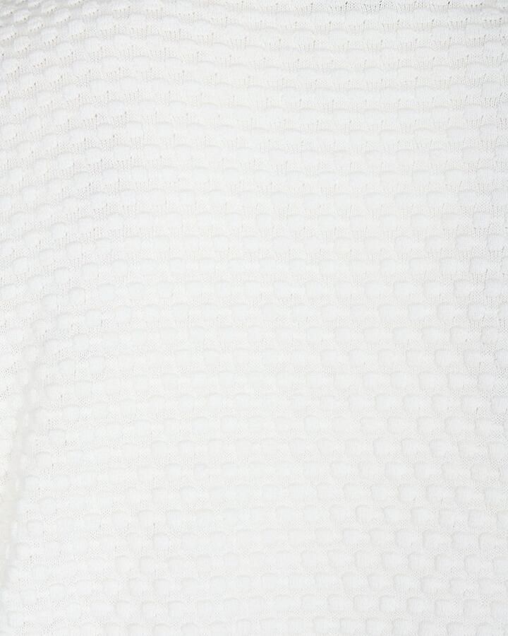 FREEQUENT Gebreide trui FQDODO-PU-DOTTIE met brei-knoop-details