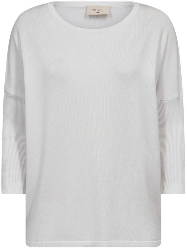 FREEQUENT Gebreide trui FQJONE-PU met 3 4 mouwen - Foto 2