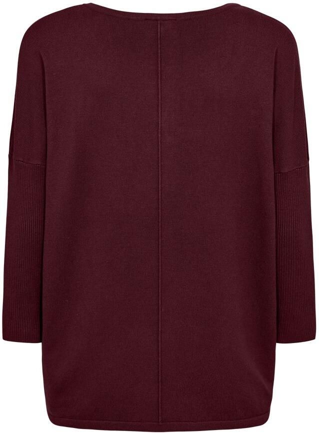 FREEQUENT Gebreide trui FQJONE-PU met 3 4 mouwen