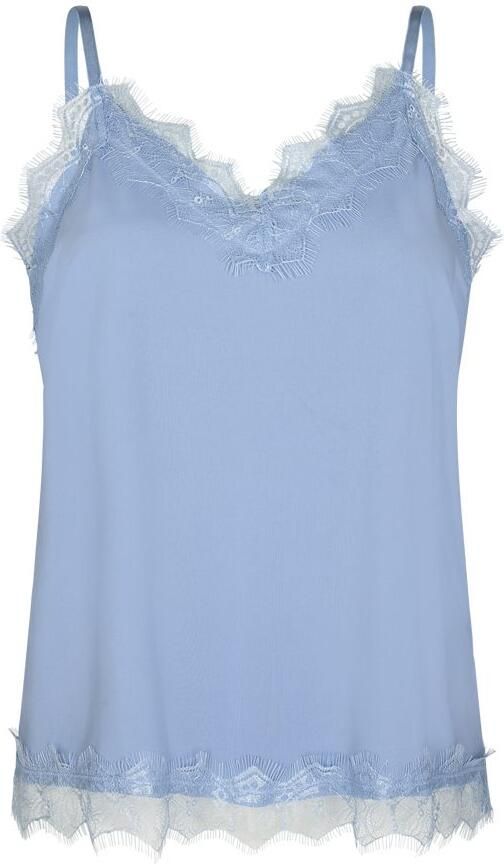 FREEQUENT Kanten top FQBICCO-ST met spaghettibandjes - Foto 3