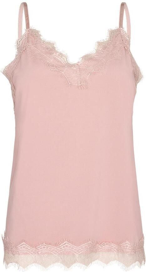 FREEQUENT Kanten top FQBICCO-ST met spaghettibandjes - Foto 2