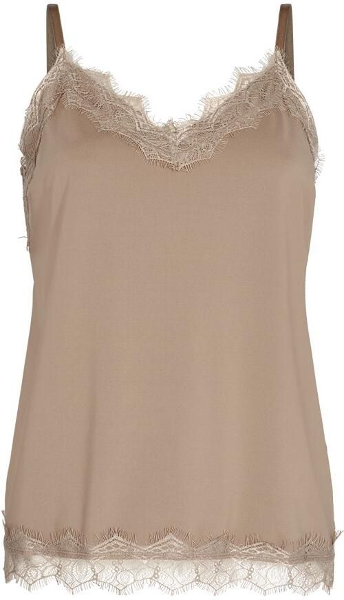 FREEQUENT Kanten top FQBICCO-ST met spaghettibandjes - Foto 2