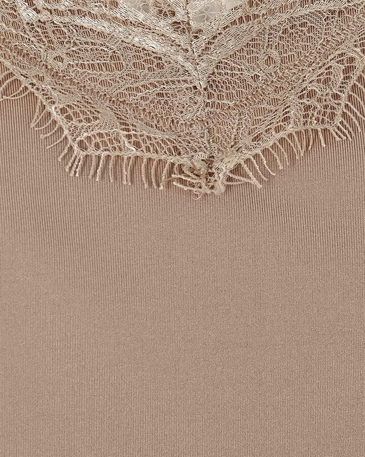 FREEQUENT Kanten top FQBICCO-ST met spaghettibandjes