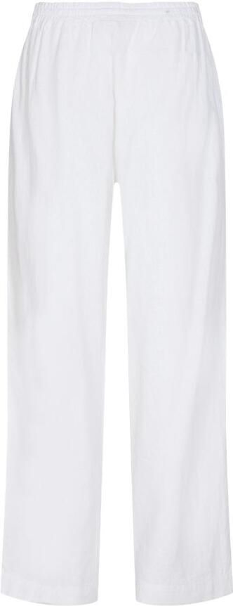 FREE QUENT Broek van een mix van linnen en viscose met elastische band model 'Lava' - Foto 4