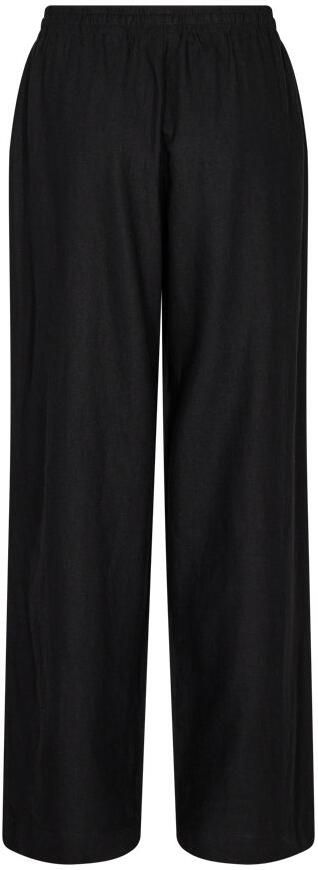 FREE QUENT Broek van een mix van linnen en viscose met elastische band model 'Lava' - Foto 2