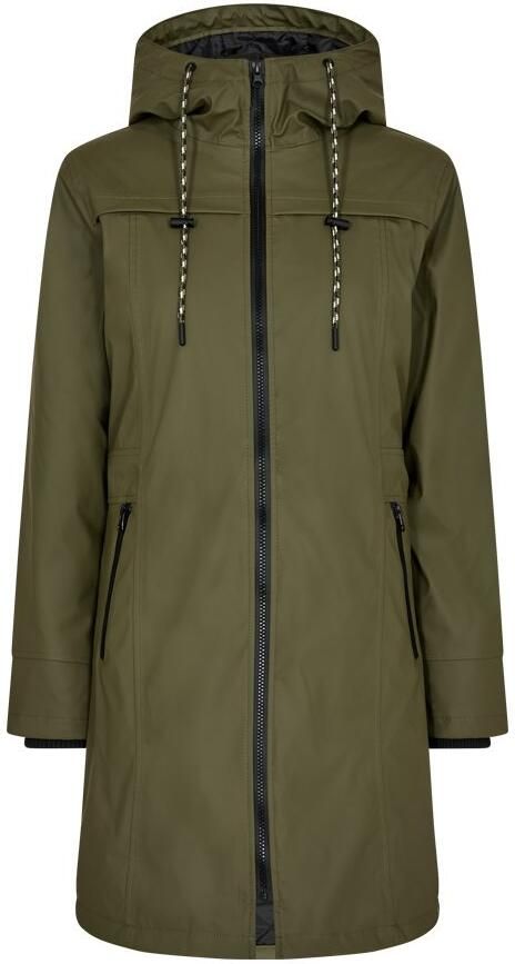 Freequent Stijlvolle Jack Coat 200222 Fqrain Green Dames - Foto 2