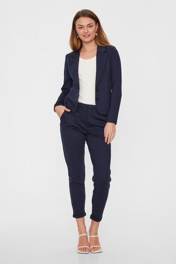 FREEQUENT Stoffen broek FQNANNI-ANKLE Zomerbroek enkellengte en met 2-knoopsluiting - Foto 2