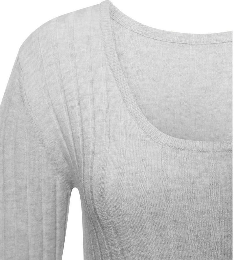 French Connection Gebreide jurk met licht uitlopende mouwen loungewear