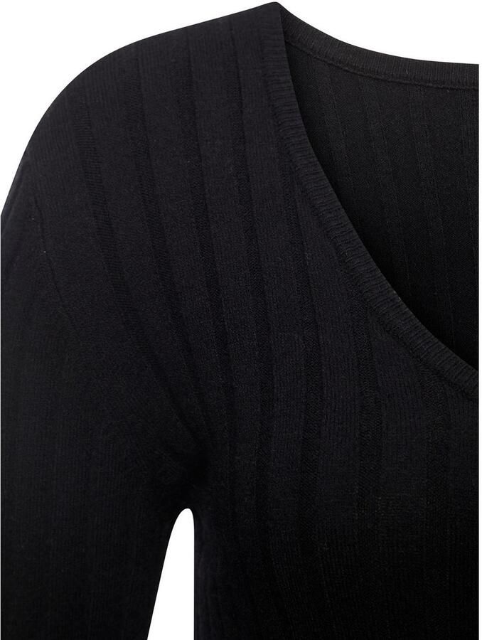 French Connection Gebreide jurk met licht uitlopende mouwen loungewear