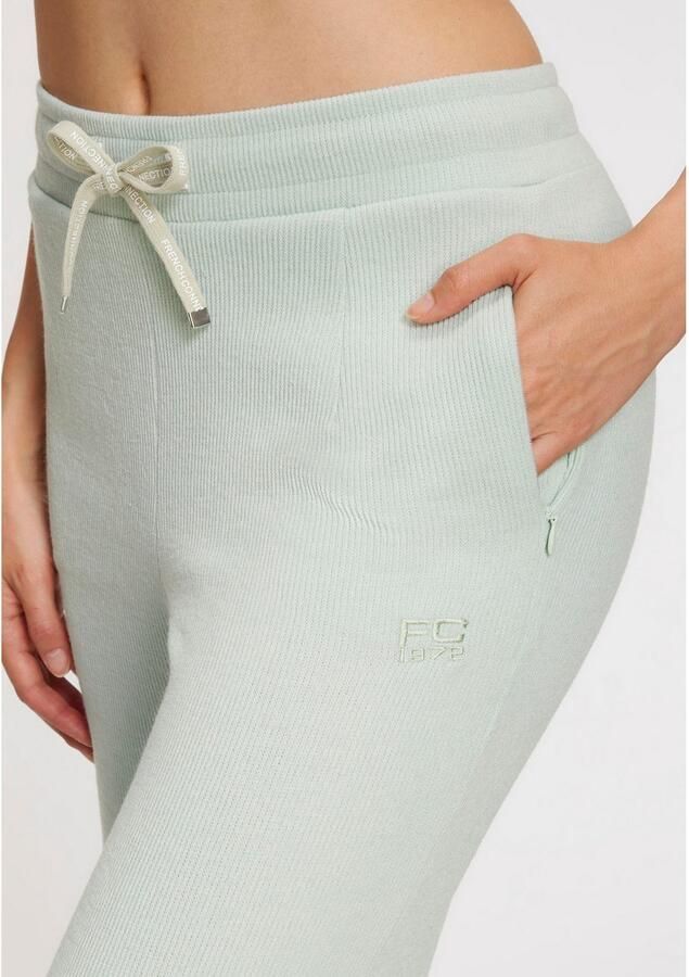 French Connection Loungebroek in geribde tricot-look - Foto 3