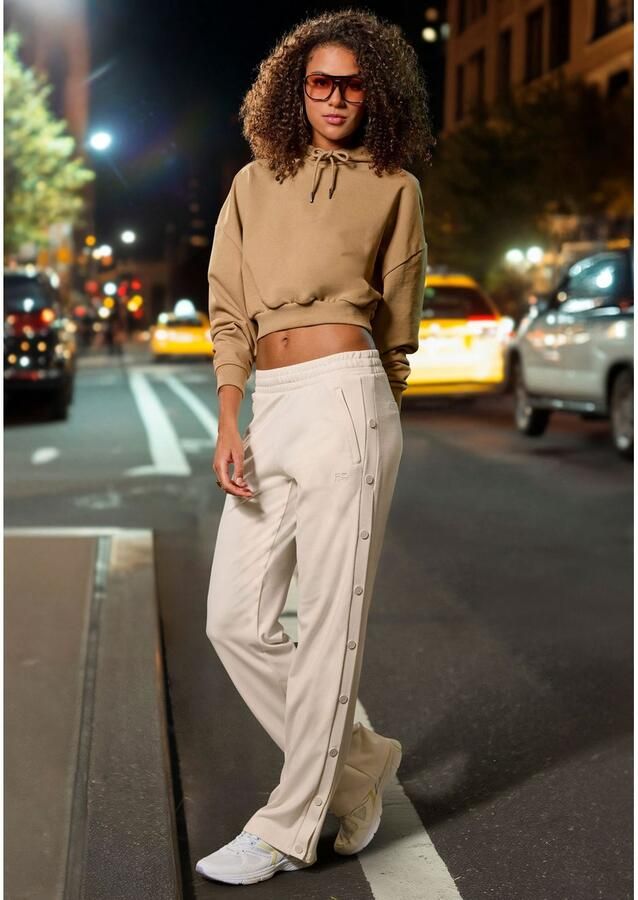 French Connection Loungebroek met drukknoppen zijdelings op de pijp