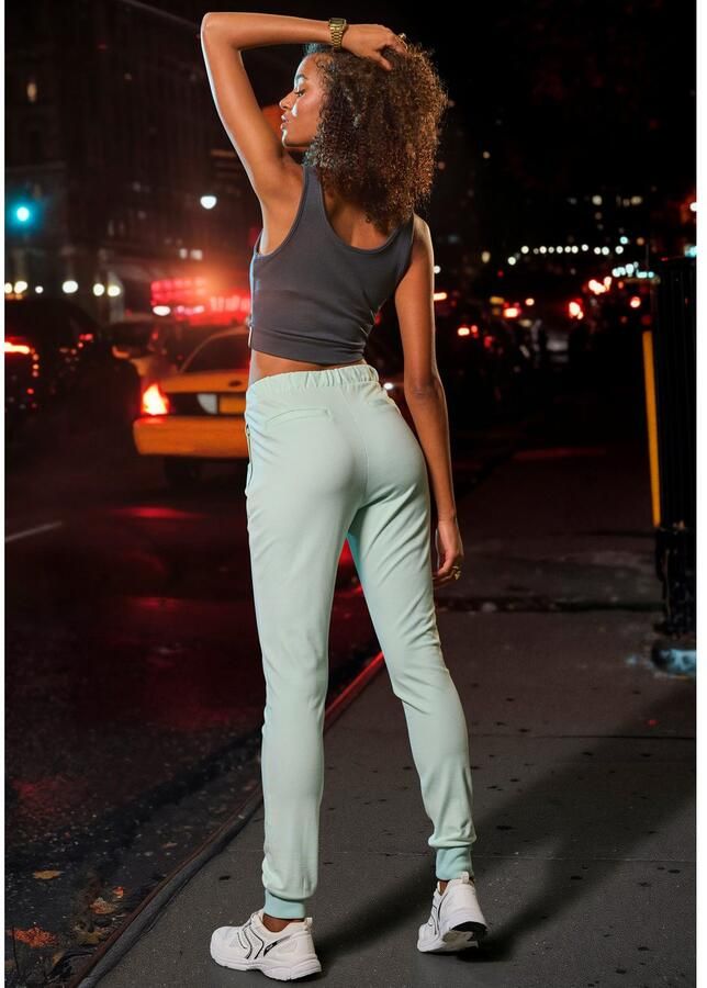 French Connection Loungebroek smalle sportieve vorm soepel vallend