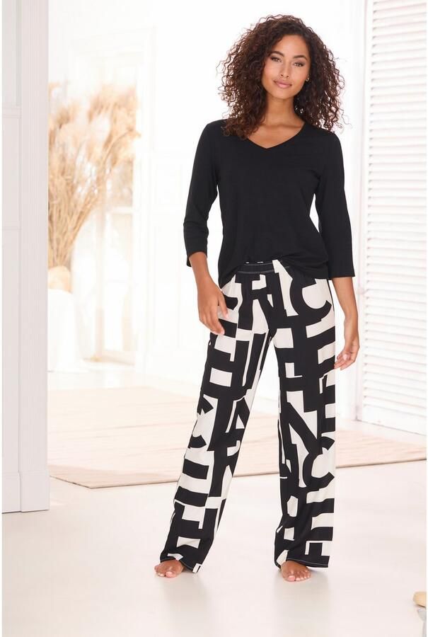 French Connection Pyjamabroek Geweven blouse kwaliteit van viscose - Foto 3