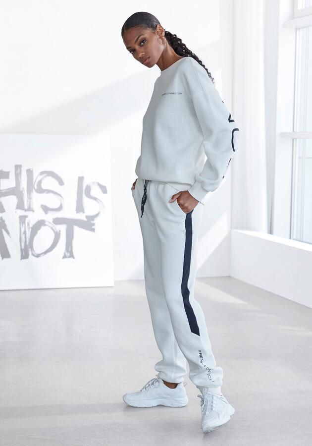 French Connection Sweatbroek -Loungebroek met zijlijke contrasterende accenten loungewear (1-delig) - Foto 8