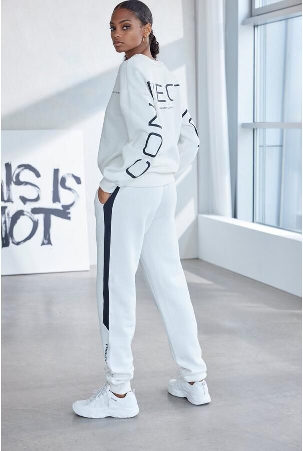 French Connection Sweatbroek -Loungebroek met zijlijke contrasterende accenten loungewear (1-delig) - Foto 3