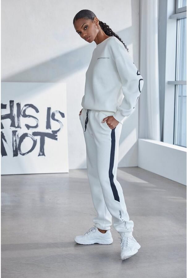 French Connection Sweatbroek -Loungebroek met zijlijke contrasterende accenten loungewear (1-delig) - Foto 4