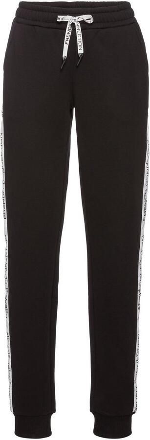 French Connection Sweatbroek met zij contraststrepen en logo-print - Foto 6