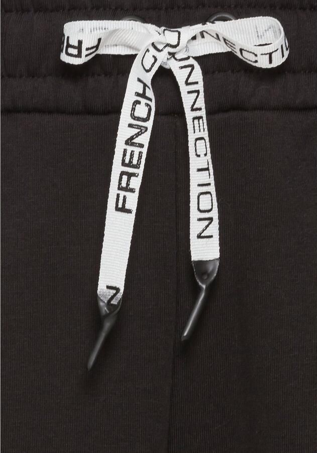 French Connection Sweatbroek met zij contraststrepen en logo-print - Foto 3