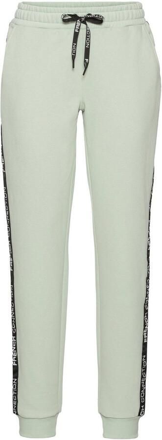 French Connection Sweatbroek met zij contraststrepen en logo-print - Foto 6