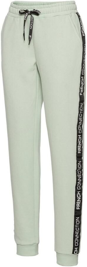 French Connection Sweatbroek met zij contraststrepen en logo-print - Foto 8