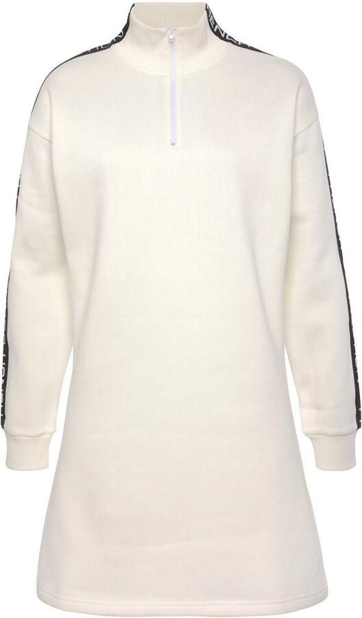 French Connection Sweatjurk -Loungejurk met staande kraag en logo-print accenten op de mouwen. - Foto 5