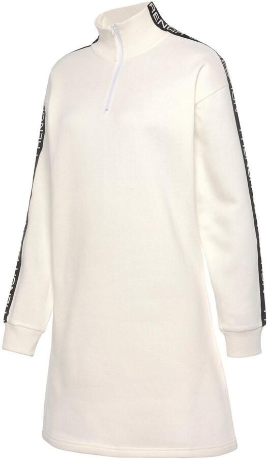 French Connection Sweatjurk -Loungejurk met staande kraag en logo-print accenten op de mouwen. - Foto 6