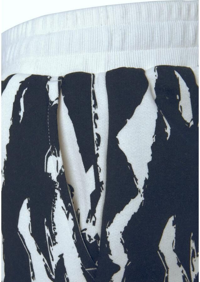 French Connection Sweatshort Korte broek met alloverprint loungewear (1-delig) - Foto 6